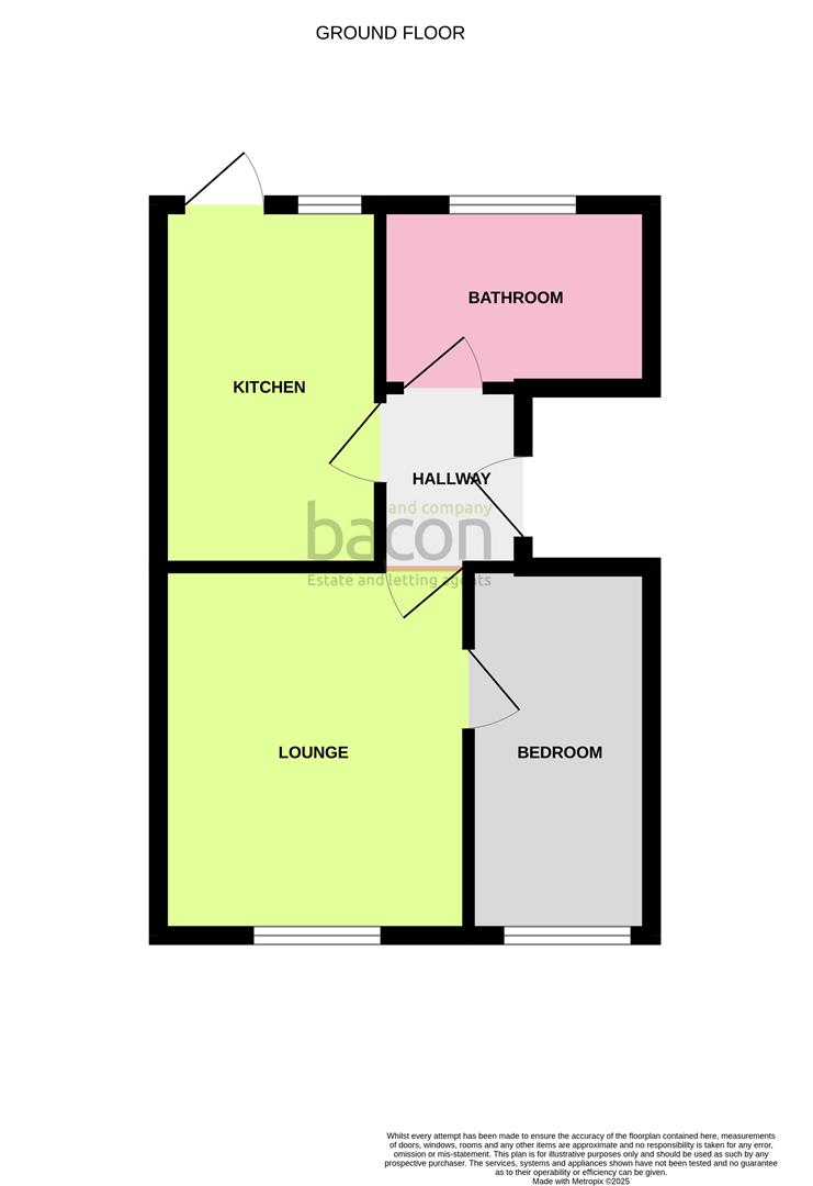 Floor Plan | Flat - Conversion | 8 Crescent Road, Worthing | For Sale
